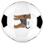 Airedale terrier dog cartoon (Tourné)