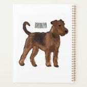 Airedale terrier dog cartoon (Dos)
