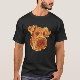 Airedale Terrier Dog Pet Portret T-shirt