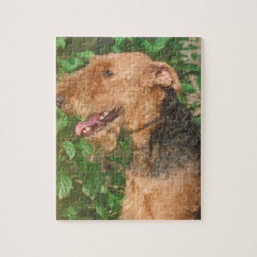 Airedale Terrier Dog Puzzle Legpuzzel (Verticaal)