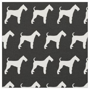 Airedale Terrier Dog Silhouette Pet Stof