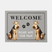 Airedale Terrier Doormat Deurmat (Voorkant)