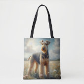 Airedale Terrier Draagtas (Voorkant)