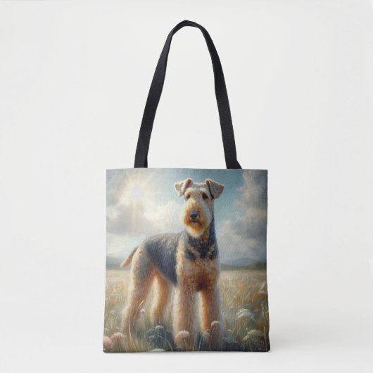 Airedale Terrier Draagtas (Voorkant)