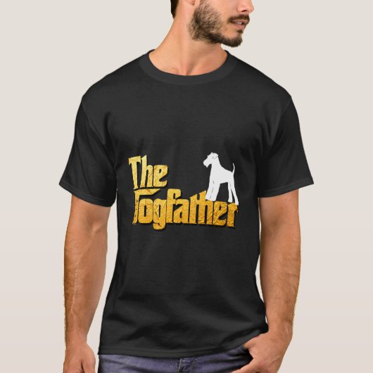 Airedale Terrier Geschenken Airedale Terrier Gift T-shirt (Voorkant)