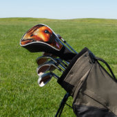 Airedale Terrier Golf Head Hoesje Golfheadcover (Insitu)