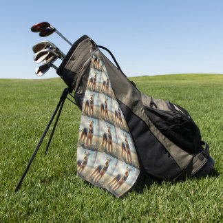 Airedale Terrier Golfhanddoek