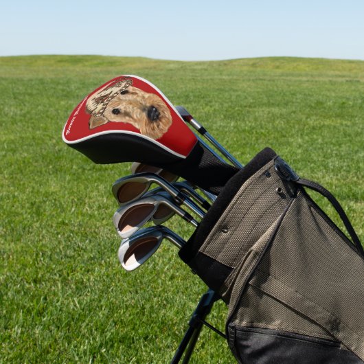 Airedale Terrier   Golfheadcover (Insitu)