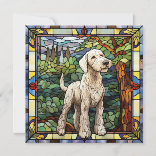Airedale Terrier-hond notitiekaart