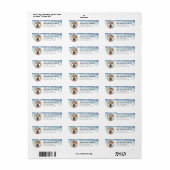 Airedale Terrier-hond retouradreslabels Etiket (Full Sheet)