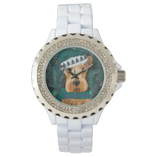 Airedale Terrier Horloge