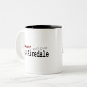 Airedale Terrier (I Love) Mug (Devant gauche)