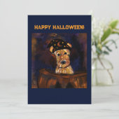 AIREDALE TERRIËR   KAART (Staand voorkant)