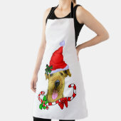Airedale Terrier Kerstmis Schort (Insitu)