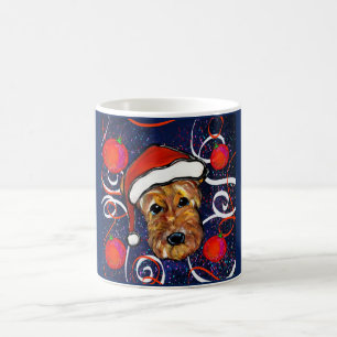 AIREDALE TERRIËR KOFFIEMOK
