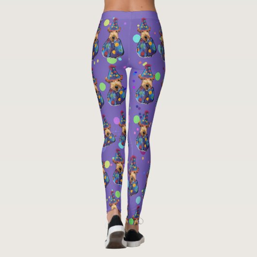 AIREDALE TERRIER LEGGINGS (Achterkant)