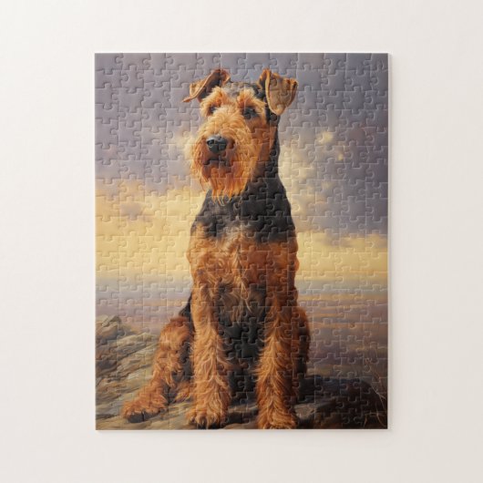 Airedale Terrier Legpuzzel (Verticaal)
