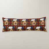 Airedale Terrier Lichaamskussen (Achterkant)