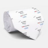 Airedale Terrier Lick Design Stropdas (Opgerold)