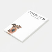 Airedale Terrier liefhebber Post-it® Notes (Schuin)