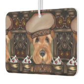Airedale Terrier Luchtverfrisser (Links)