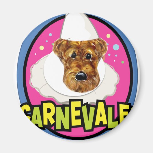 AIREDALE TERRIËR MAGNEET (Voorkant)