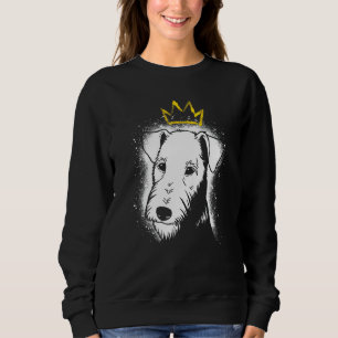 Airedale Terrier met Kroon Trui