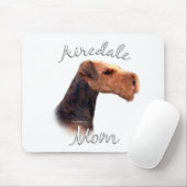 Airedale Terriër Moeder 2 Muismat (Met muis)