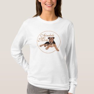 Airedale Terrier Moederdag T-shirt