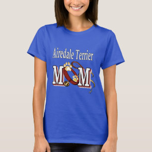 Airedale Terrier MOM T-shirt