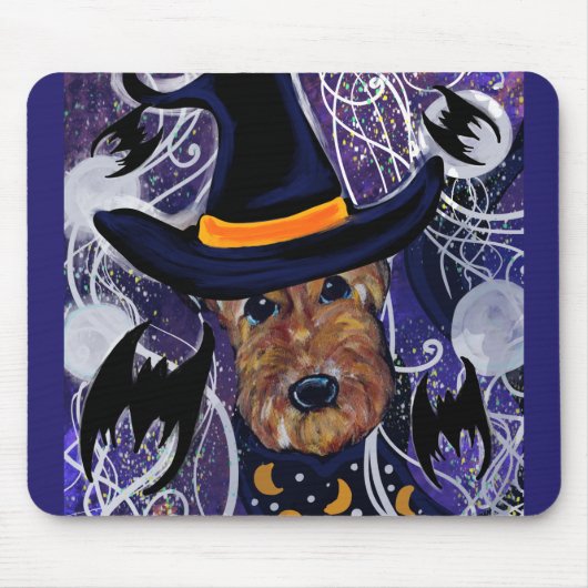 AIREDALE TERRIER MUISMAT (Voorkant)