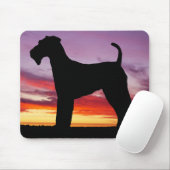 Airedale Terrier Muismat (Met muis)