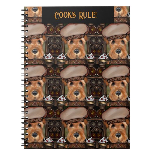 Airedale Terrier  Notitieboek (Voorkant)