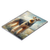 Airedale Terrier Notitieboek (Linkerzijde)