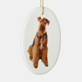 Airedale Terrier Ornament (Rechts)