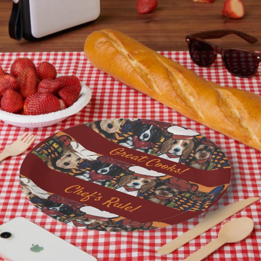 Airedale Terrier Papieren Bordje (Picknick)