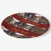 Airedale Terrier Papieren Bordje (Gekanteld)