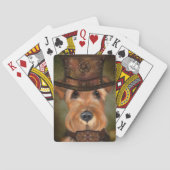 AIREDALE TERRIER POKERKAARTEN (Achterkant)