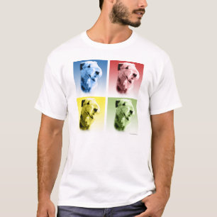 Airedale Terrier Pop Kunst T-shirt
