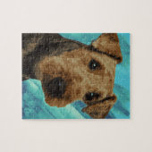 Airedale Terrier Portrait Legpuzzel (Horizontaal)