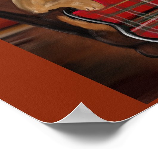 Airedale Terrier Poster (Hoek)