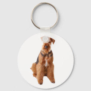 Airedale Terrier Puppies Honden Budget Sleutelhang Sleutelhanger