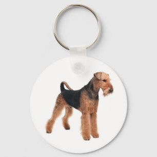 Airedale Terrier Puppy Dog Budget Sleutelhanger