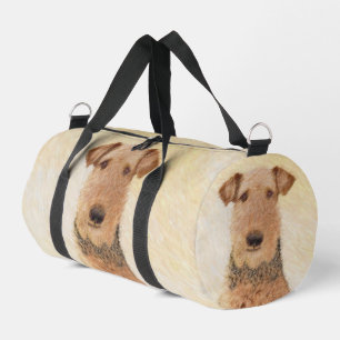 Airedale Terrier Schilderen Schattigee Originele H Plunjezak