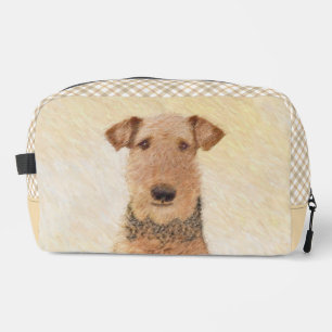 Airedale Terrier Schilderen Schattigee Originele H Toilettasje