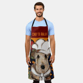 Airedale Terrier Schort (Gedragen)