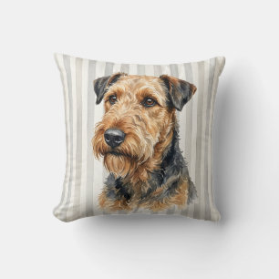 Airedale Terrier Sierkussen