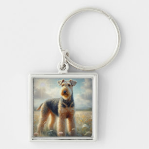 Airedale Terrier Sleutelhanger