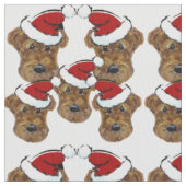 Airedale Terrier Stof (Close Up)