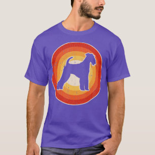 Airedale Terrier Sunset Retro for Men Women Boys G T-shirt